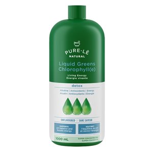 Pure-Le Liquid Greens Chlorophyll Unflavored 1L