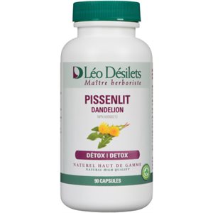 Léo Désilets Pissenlit Détox 90 Capsules