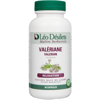 Léo Désilets Maître Herboriste Valériane 90 Capsules