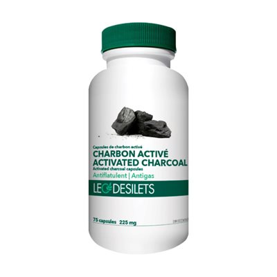 Leo Desilets Activated Charcoal 75caps