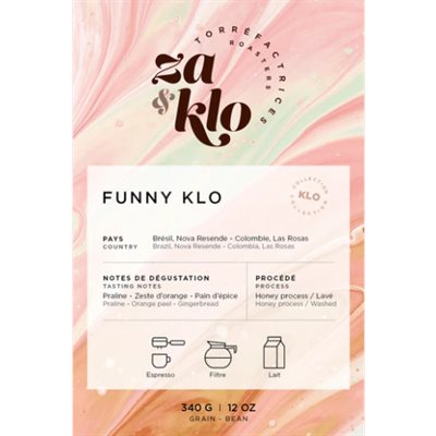 Za&Klo Funny Klo Café Espresso en grains