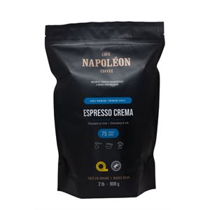 Caf Napolon Espresso Crema Whole Bean Coffee 908g