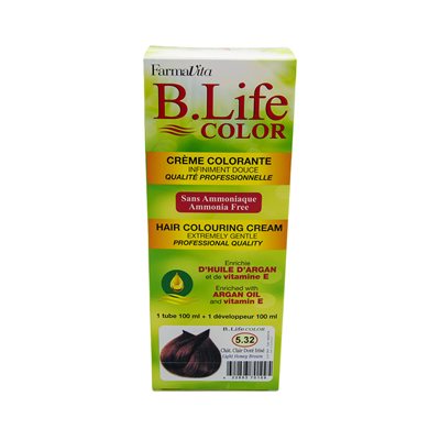 B-Life Créme Colorante Châtain Clair Doré Irisé 200ml