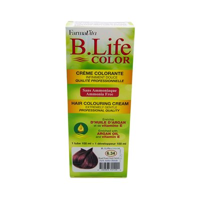 B-Life Créme Colorante Blond Foncé Doré Cuivré 200ml