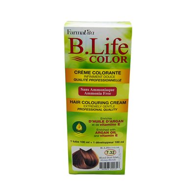 B-Life Créme Colorante Blond Doré Irisé 200ml