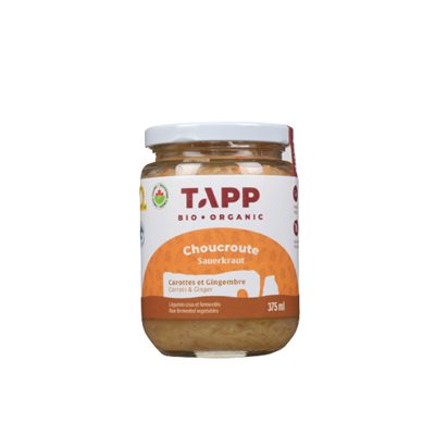 Tapp Sauerkraut Carrot / Ginger 375Ml 375ml