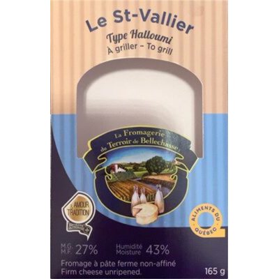 Le St-Vallier Type Halloumi Fromage à pâte ferme non affiné