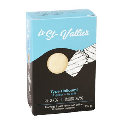 Le St-Vallier Type Halloumi Fromage à pâte ferme non affiné
