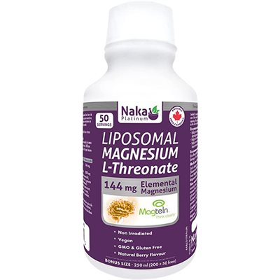 Naka Platinum Magnesium L-Threonate Liposomal 250ml