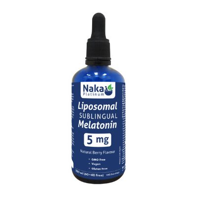 Naka Platinum Melatonin 5mg Liposomal