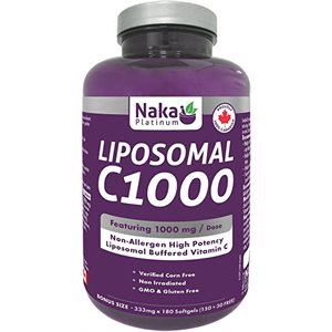 Naka Liposomal Vitamin C1000 180un