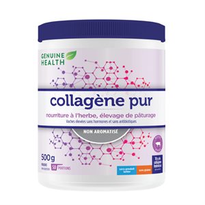 Genuine Health Collagène Bovin Pur Sans Saveur 500G