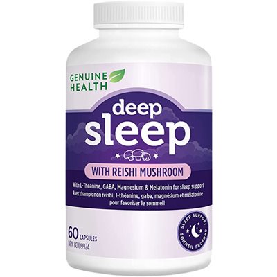 Genuine Health Deep Sleep with Reishi 60un