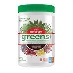 Genuine Health Greens+ Extra Énergie Chocolat Noir 222 g
