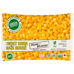 Green Organic Sweet Corn Organic 500 g 