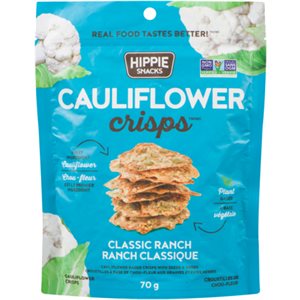 Hippie Snacks Cauliflower Crisps Classic Ranch 70 g 