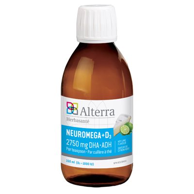 Alterra Neuromega +D3 Key Lime 150ml