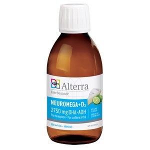 Alterra Neuromega +D3 Key Lime 150ml