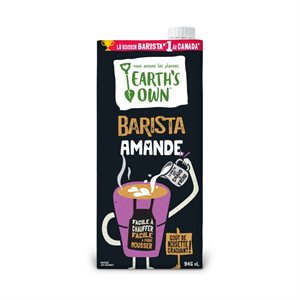Earth's Own Almond Barista beverage 946ml