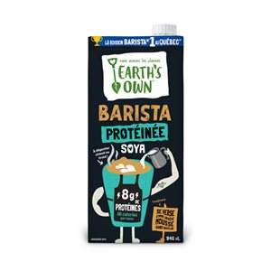 Earth's Own Barista Soya Protéines 946Ml