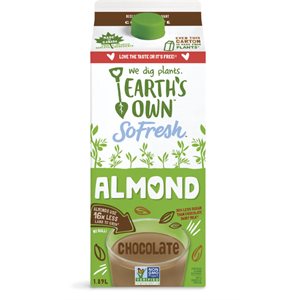 Earth'S Own Fresh Chocolate Almond Drink 1.89L