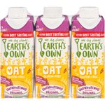 Earth's Own Original Unsweetened Oat Milk 3x250ml