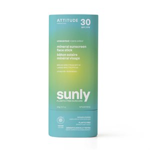 Attitude Sunly Bâton De Protection Solaire Minéral Non Parfumé Fps 30 20G