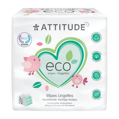 Lingette bébé 100% biodégradable recharge