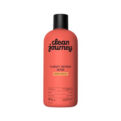 CleanJourney Shampoing - Huile Essentielle d'Arbre à Thé - Éclat d'agrumes 473ml