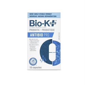 Bio-K Antibio Pro Probiotique 15caps