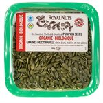 Royal Nuts Organic Dry Roasted , Shelled & Unsalted Pumpkin Seeds 190g