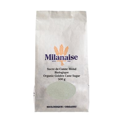 Milanaise Sucre de Canne Blond Biologique 1 kg