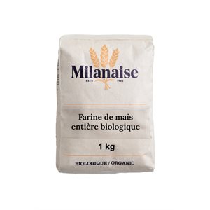 Milanaise Farine de maïs complète biologique 1 kg