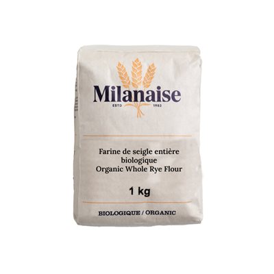 Milanaise Farine de Seigle Entiére Biologique 1 kg