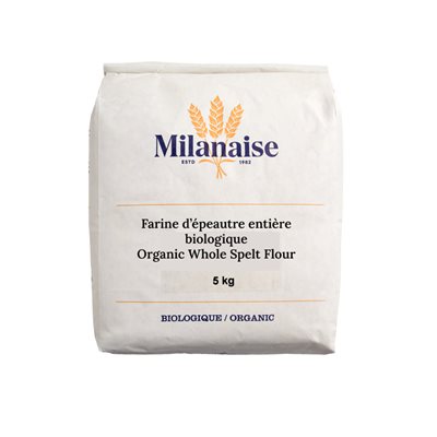 Milanaise Farine d'épeautre complète 5kg