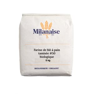 Farine de blé tamisée bio milanaise pour pain 5 kg