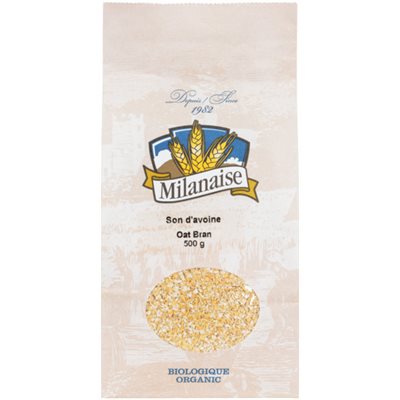 Milanaise Organic Oat Bran 500 g 500g