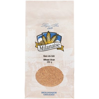 Milanaise Organic Wheat Bran 350 g 350g