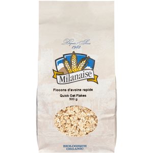 Milanaise Organic Quick Oat Flakes 500 g 