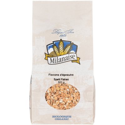 Milanaise Organic Spelt Flakes 500 g 500g