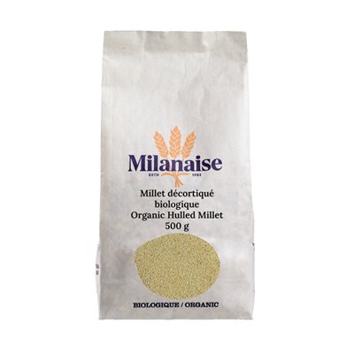 Milanaise Organic Millet Hull 500 g 