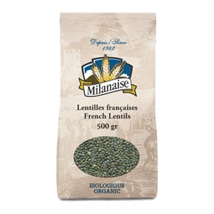 Milanaise Lentilles Franà§aises Biologique 500 g