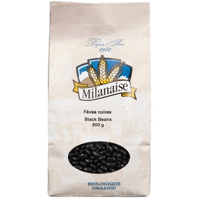 Milanaise Organic Black Beans 500 g