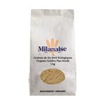 Milanaise Graines de Lin Doré Biologiques 1 kg