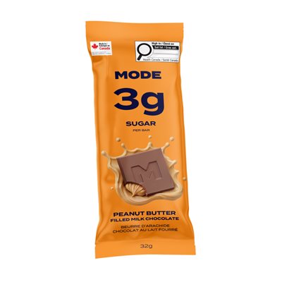 Mode Peanut Butter Filled Milk Chocolate Bar 32g