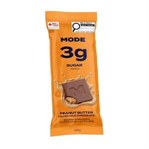 Mode Peanut Butter Filled Milk Chocolate Bar 32g