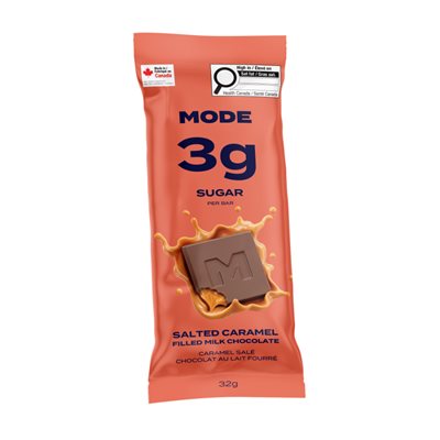 Mode Salted Caramel Filled Milk Chocolate Bar 32g