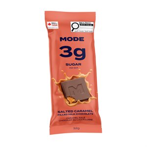 Mode Salted Caramel Filled Milk Chocolate Bar 32g