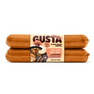 GUSTA Vegan Wheat Sausage Breakfast Maple & Apples 320 g 320g