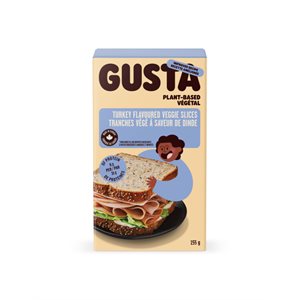 Gusta Tranches Déli Végé Saveur De Dinde 155g